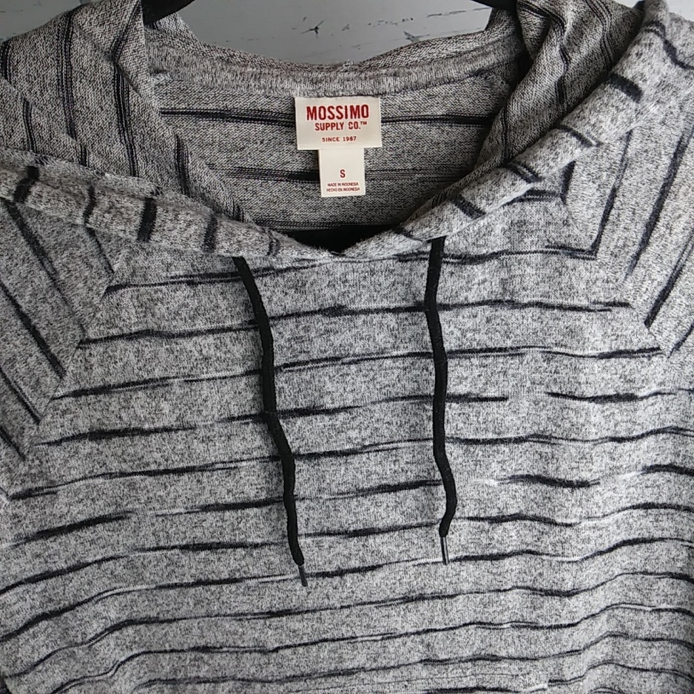 Mossimo Supply Co. Women Gray Pullover Hoodie S - Picture 7 of 7